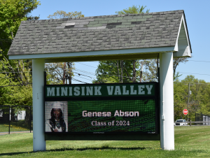 senior marquee sign