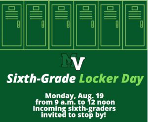 sixth-grade locker day